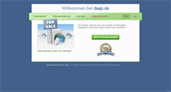Desktop Screenshot of daap.de